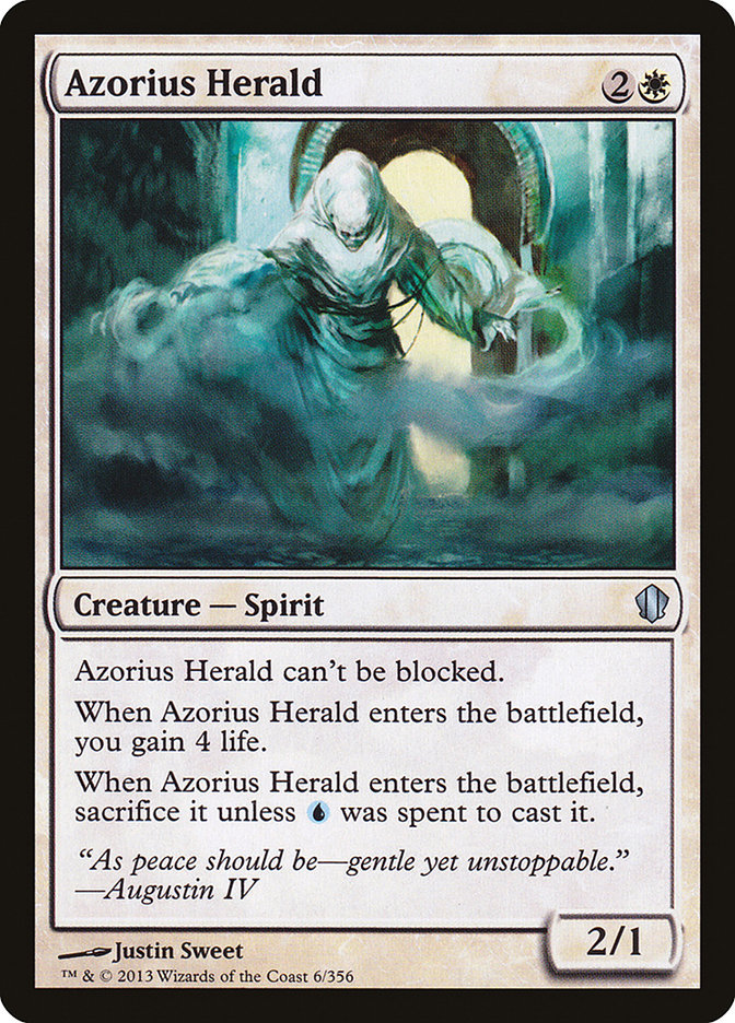 Azorius Herald [Commander 2013] | Chromatic Games