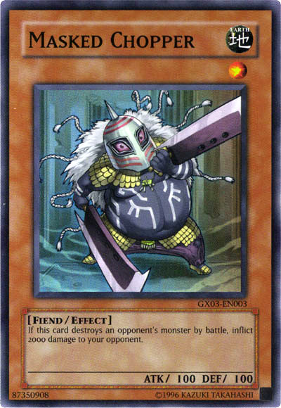 Masked Chopper [GX03-EN003] Super Rare | Chromatic Games