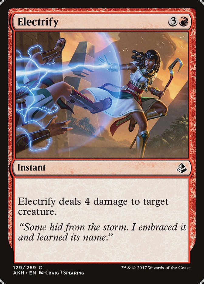 Electrify [Amonkhet] | Chromatic Games