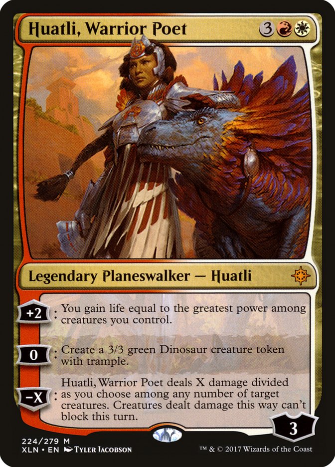 Huatli, Warrior Poet [Ixalan] | Chromatic Games