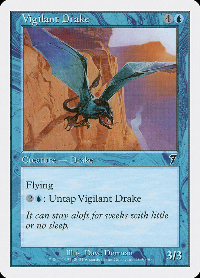 Vigilant Drake [Seventh Edition] | Chromatic Games