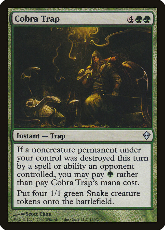 Cobra Trap [Zendikar] | Chromatic Games