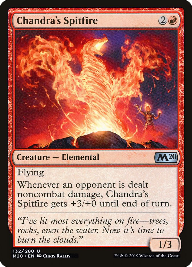 Chandra's Spitfire [Core Set 2020] | Chromatic Games