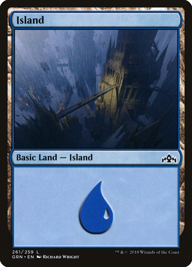 Island (261) [Guilds of Ravnica] | Chromatic Games