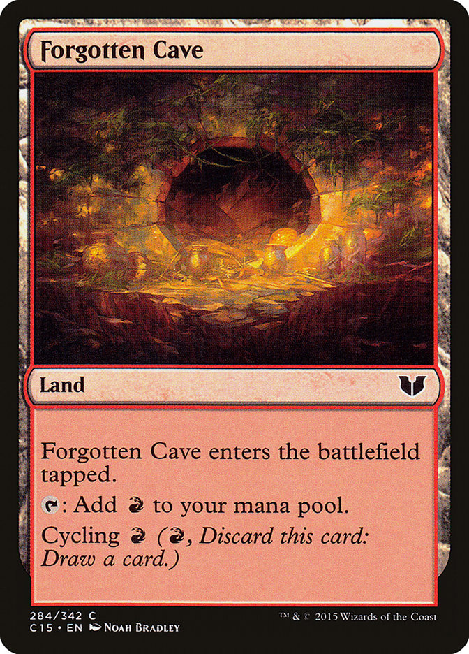 Forgotten Cave [Commander 2015] | Chromatic Games