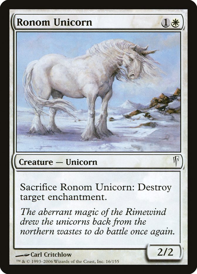 Ronom Unicorn [Coldsnap] | Chromatic Games