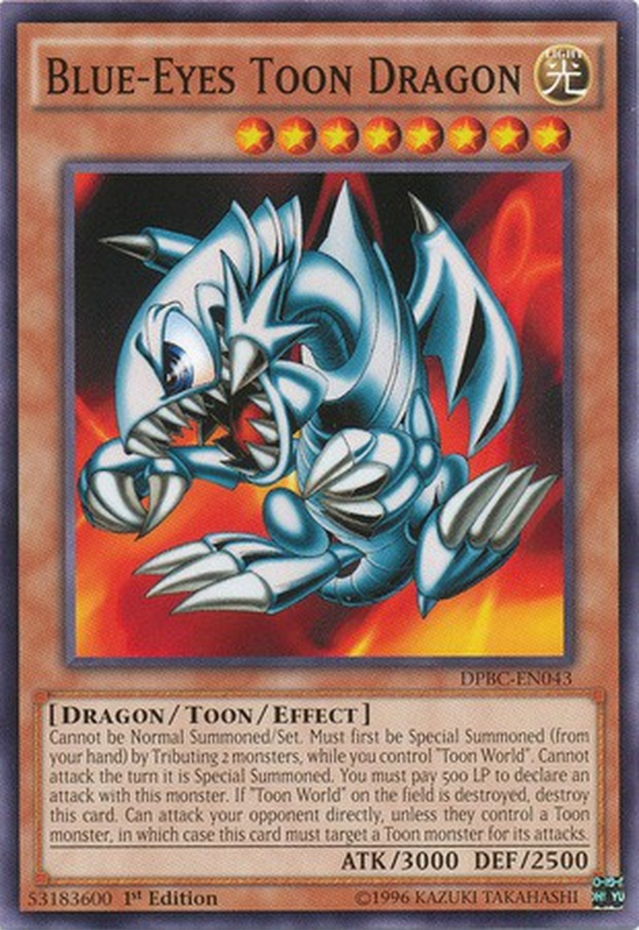 Blue-Eyes Toon Dragon [DPBC-EN043] Common | Chromatic Games