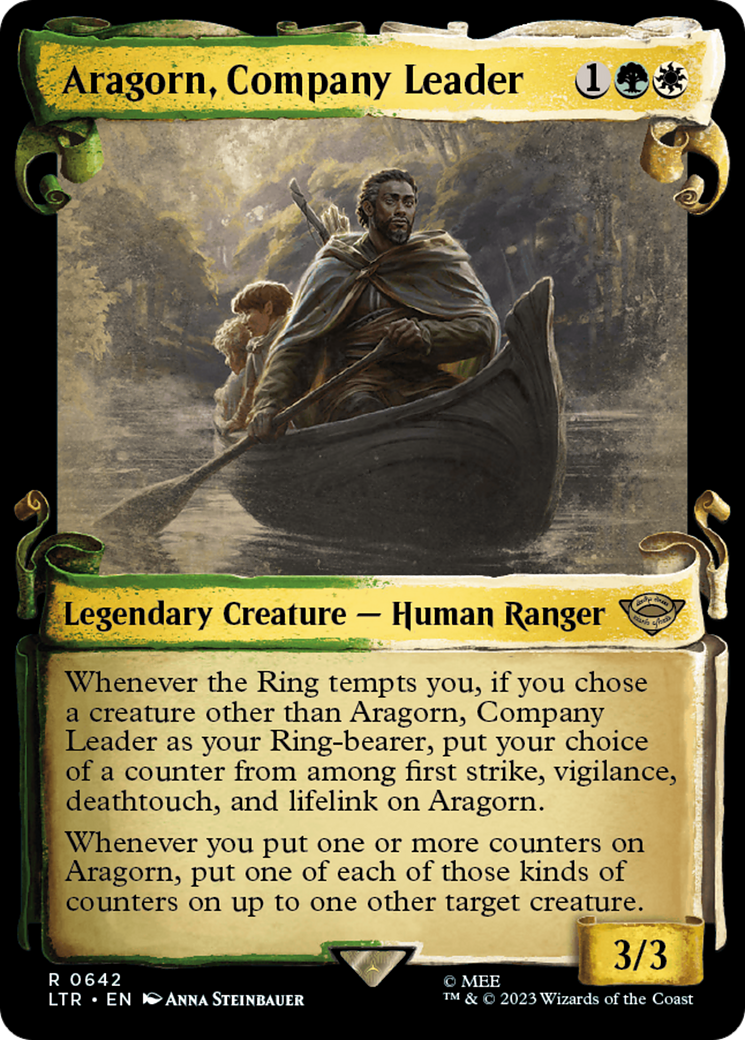 Aragorn, Company Leader [The Lord of the Rings: Tales of Middle-Earth Showcase Scrolls] | Chromatic Games