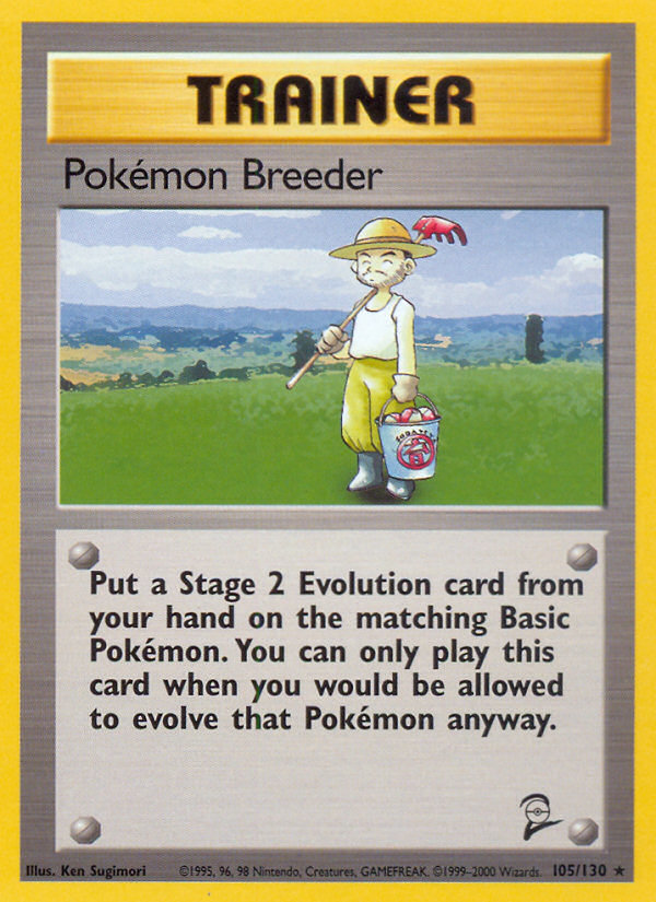 Pokemon Breeder [Base Set 2] | Chromatic Games