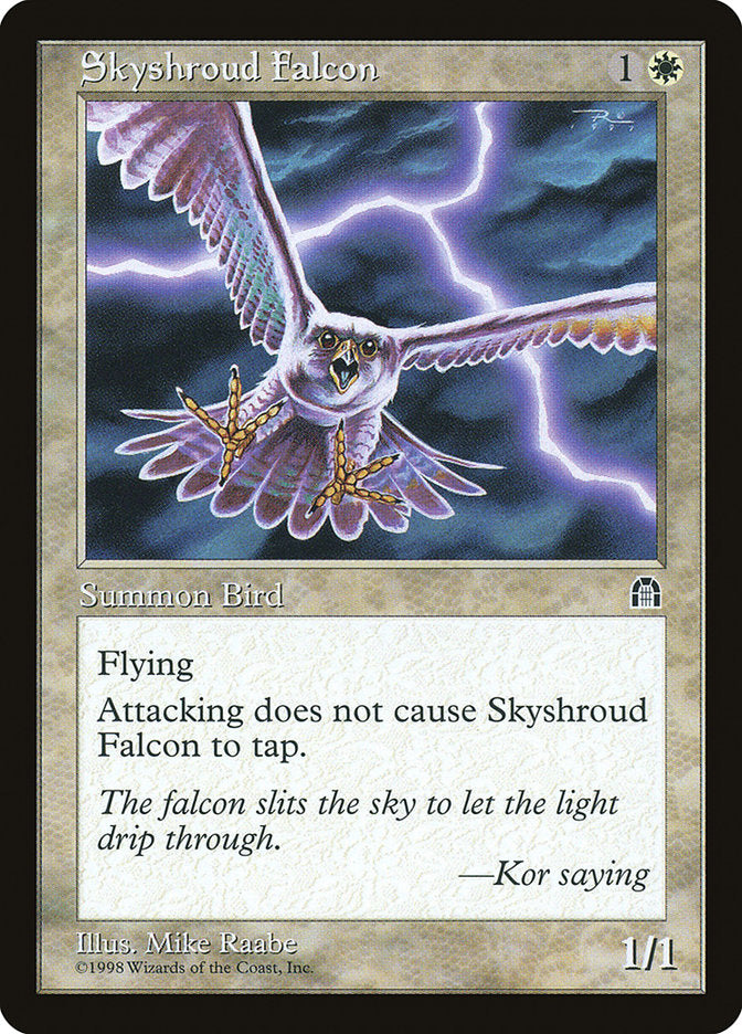 Skyshroud Falcon [Stronghold] | Chromatic Games