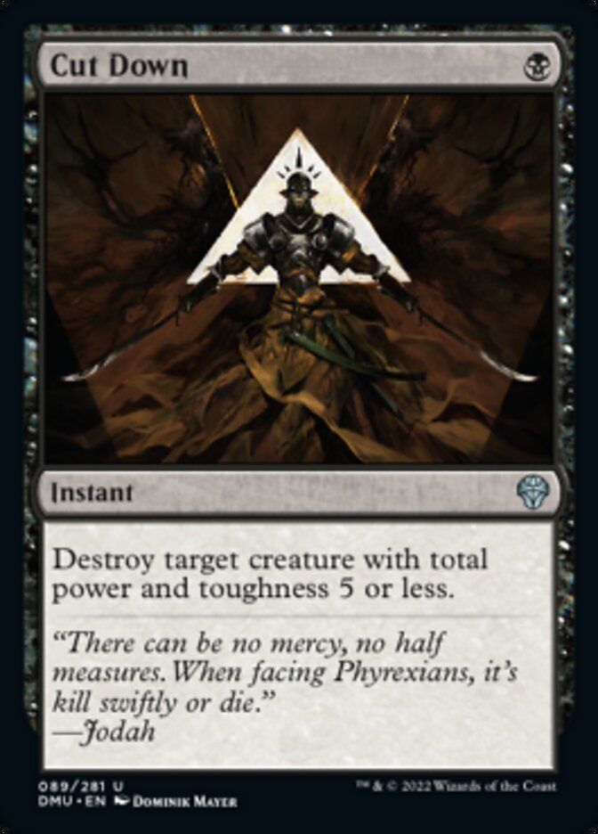 Cut Down [Dominaria United] | Chromatic Games
