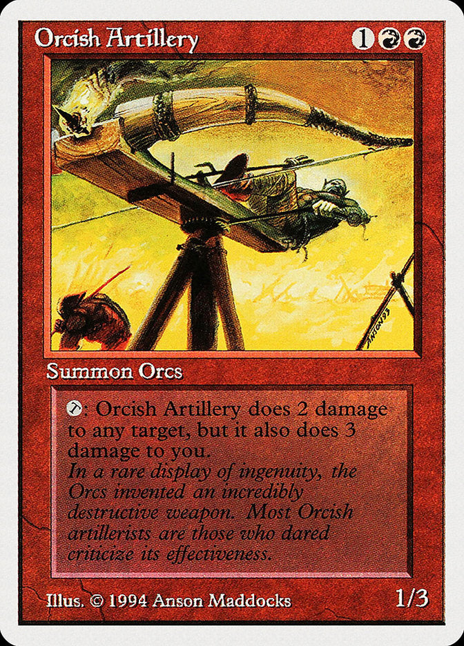 Orcish Artillery [Summer Magic / Edgar] | Chromatic Games