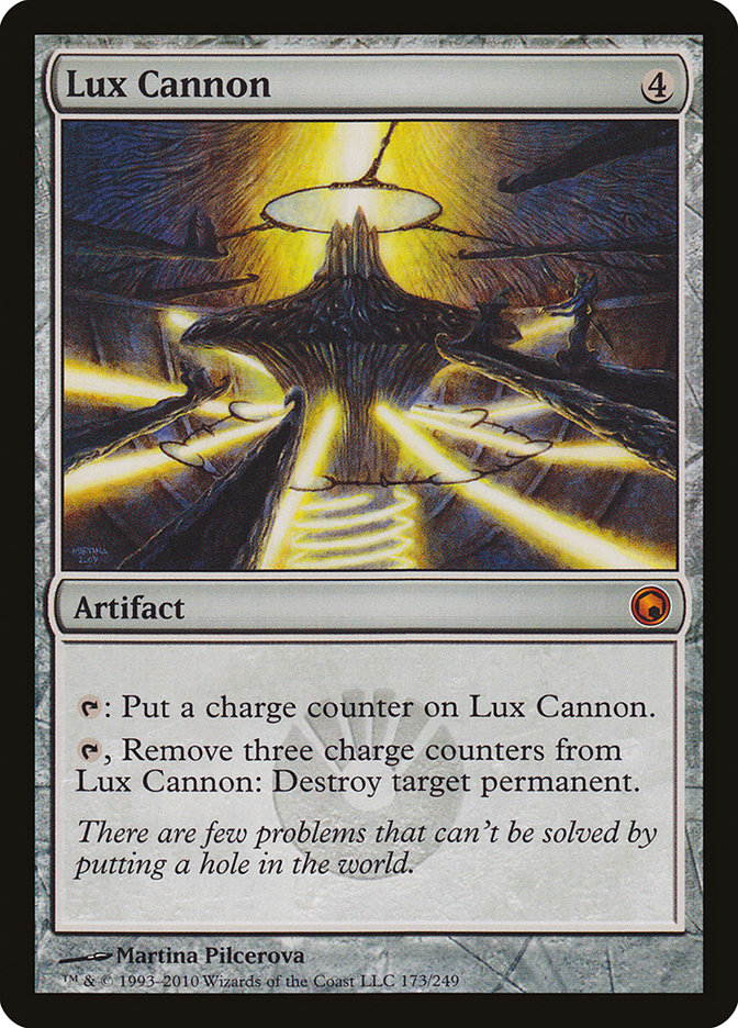 Lux Cannon [Scars of Mirrodin] | Chromatic Games