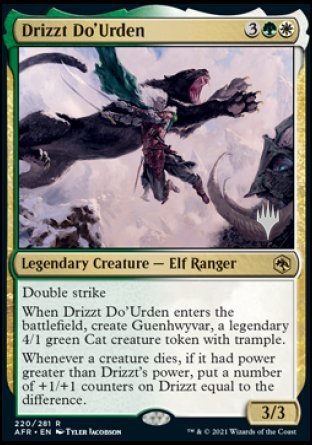 Drizzt Do'Urden (Promo Pack) [Dungeons & Dragons: Adventures in the Forgotten Realms Promos] | Chromatic Games