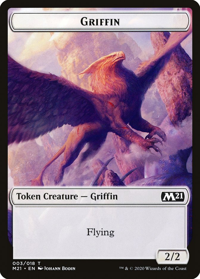 Griffin Token [Core Set 2021 Tokens] | Chromatic Games