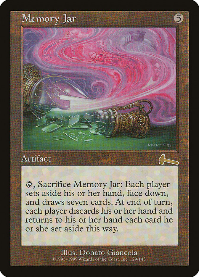 Memory Jar [Urza's Legacy] | Chromatic Games