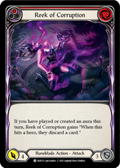Reek of Corruption (Red) [EVR113] (Everfest)  1st Edition Rainbow Foil | Chromatic Games