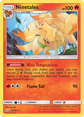 Ninetales (16/181) [Sun & Moon: Team Up] | Chromatic Games