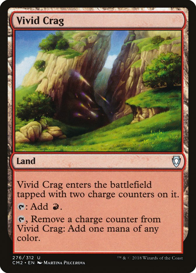 Vivid Crag [Commander Anthology Volume II] | Chromatic Games