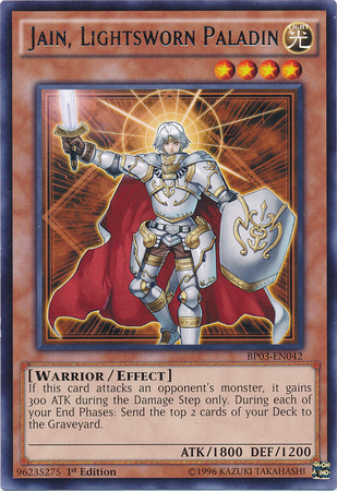 Jain, Lightsworn Paladin [BP03-EN042] Rare | Chromatic Games