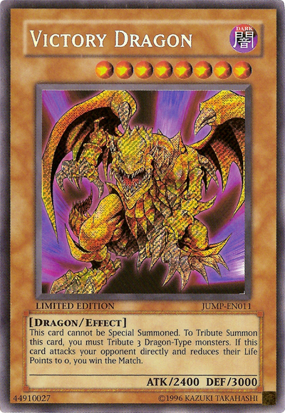 Victory Dragon [JUMP-EN011] Secret Rare | Chromatic Games