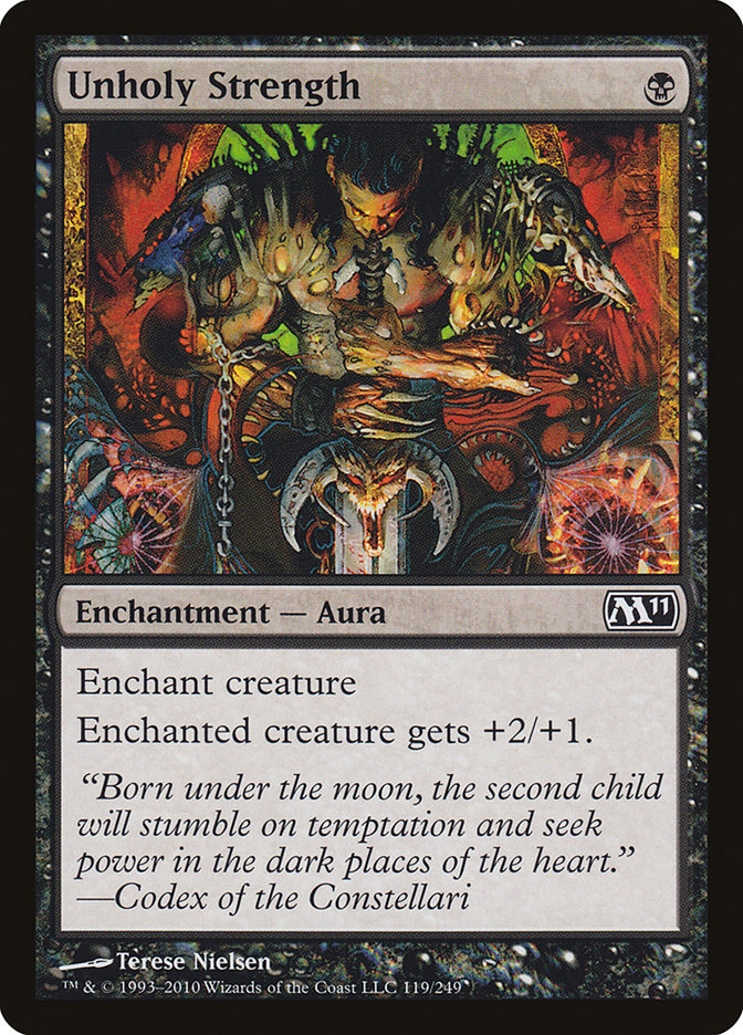 Unholy Strength [Magic 2011] | Chromatic Games