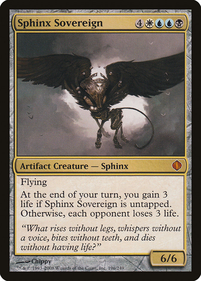 Sphinx Sovereign [Shards of Alara] | Chromatic Games