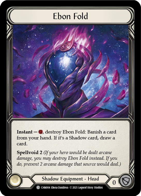 Ebon Fold [CHN004] (Monarch Chane Blitz Deck) | Chromatic Games