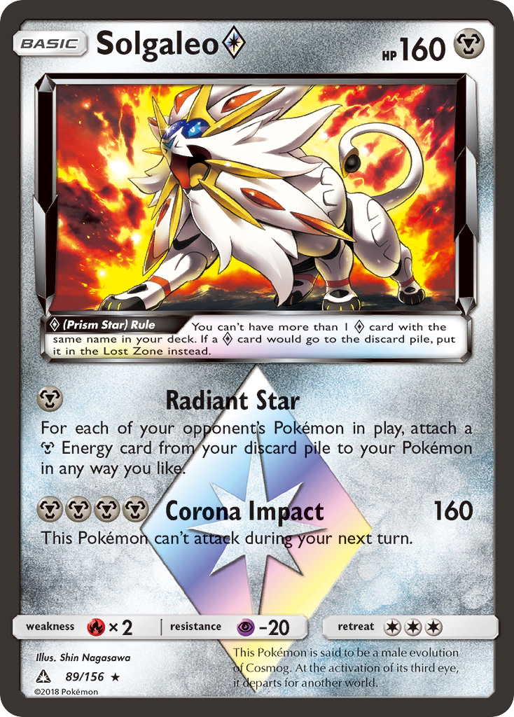 Solgaleo (Prism Star) [Ultra Prism] | Chromatic Games