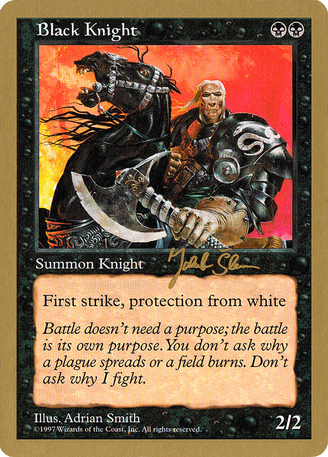 Black Knight (Jakub Slemr) [World Championship Decks 1997] | Chromatic Games