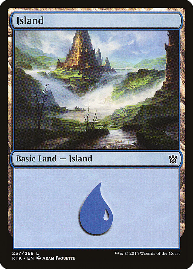 Island (257) [Khans of Tarkir] | Chromatic Games