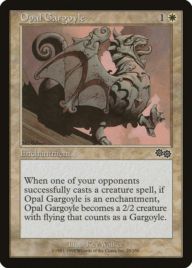 Opal Gargoyle [Urza's Saga] | Chromatic Games