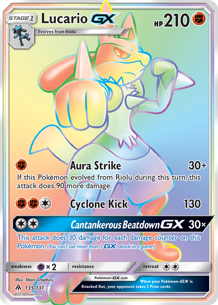 Lucario GX [Forbidden Light] | Chromatic Games