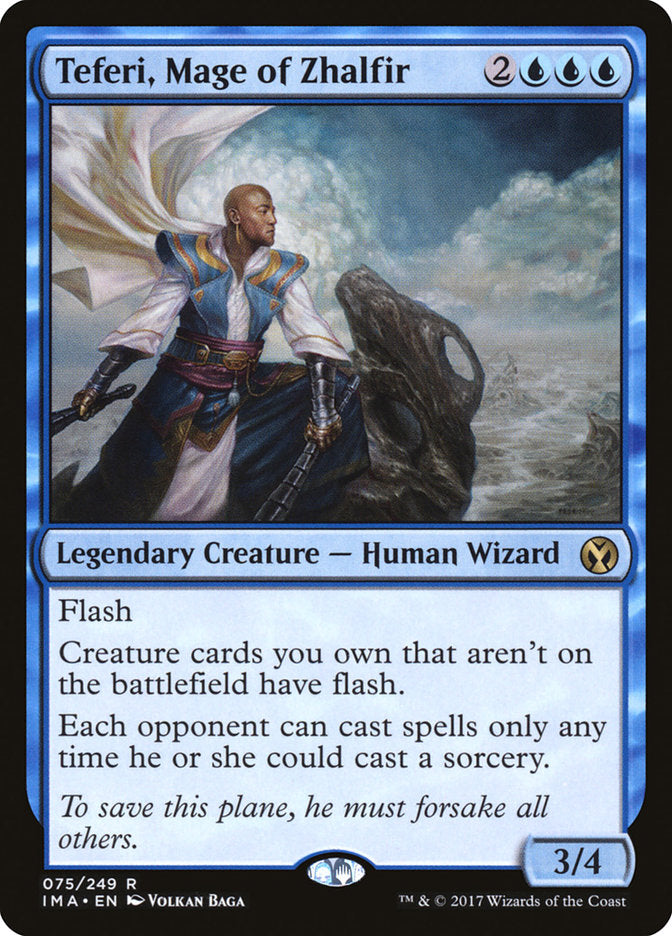 Teferi, Mage of Zhalfir [Iconic Masters] | Chromatic Games