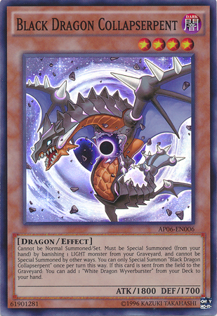 Black Dragon Collapserpent [AP06-EN006] Super Rare | Chromatic Games