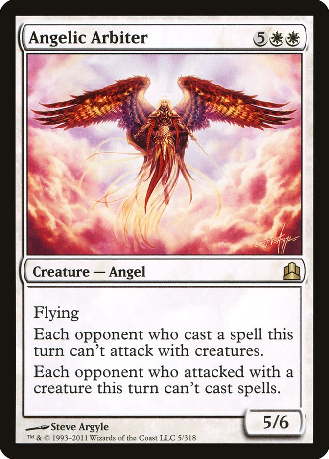 Angelic Arbiter [Commander 2011] | Chromatic Games