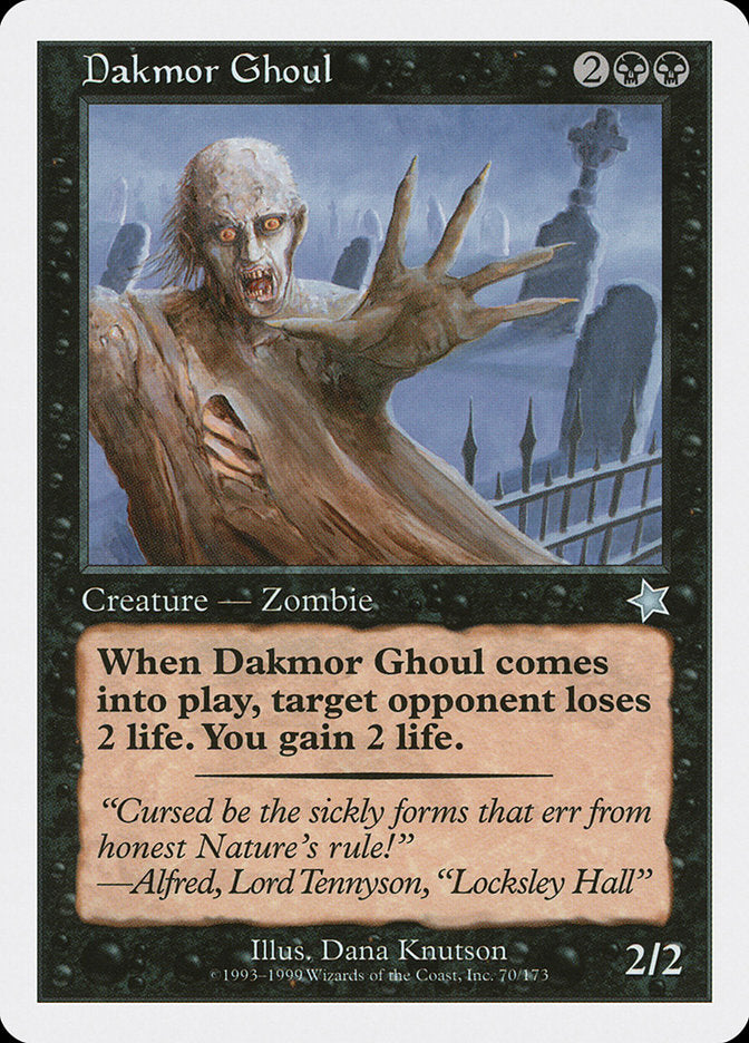 Dakmor Ghoul [Starter 1999] | Chromatic Games