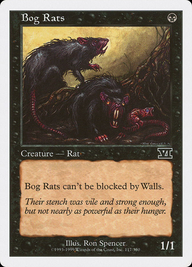 Bog Rats [Classic Sixth Edition] | Chromatic Games