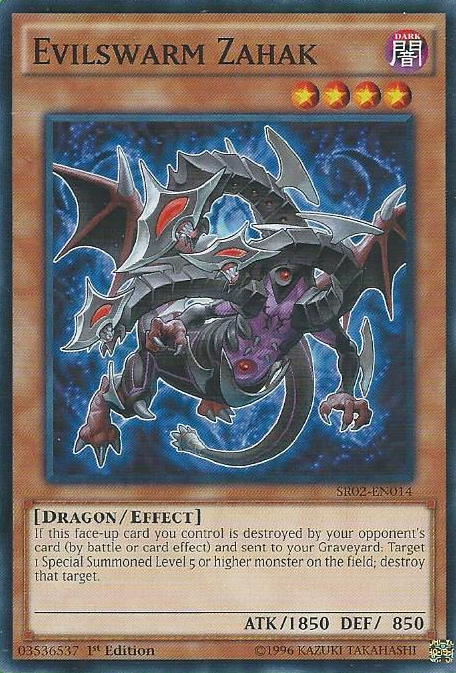 Evilswarm Zahak [SR02-EN014] Common | Chromatic Games