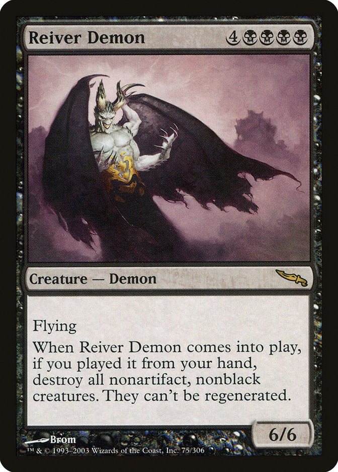 Reiver Demon [Mirrodin] | Chromatic Games