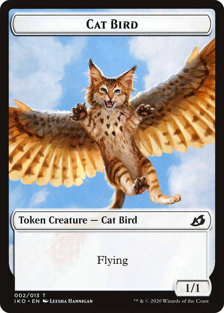 Cat Bird // Faerie Double-Sided Token [Starter Commander Decks] | Chromatic Games