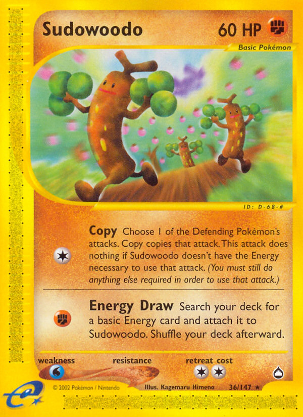 Sudowoodo [Aquapolis] | Chromatic Games