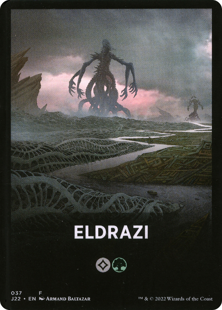 Eldrazi Theme Card [Jumpstart 2022 Front Cards] | Chromatic Games