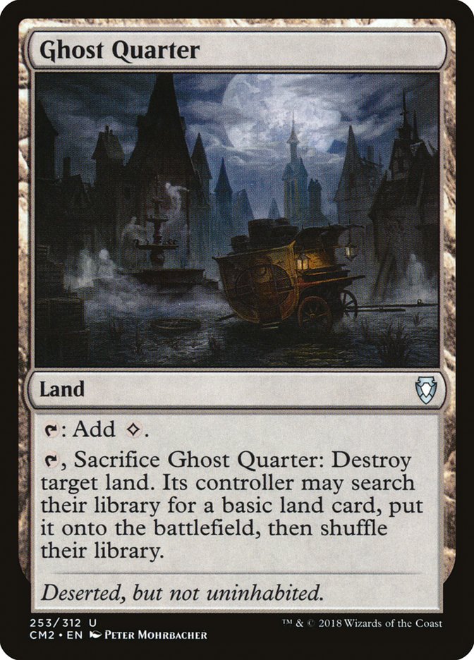 Ghost Quarter [Commander Anthology Volume II] | Chromatic Games