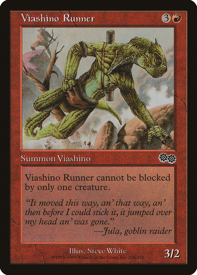 Viashino Runner [Urza's Saga] | Chromatic Games