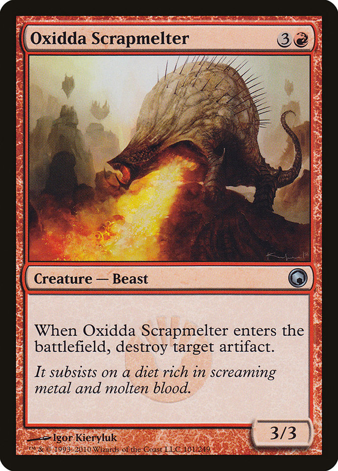 Oxidda Scrapmelter [Scars of Mirrodin] | Chromatic Games