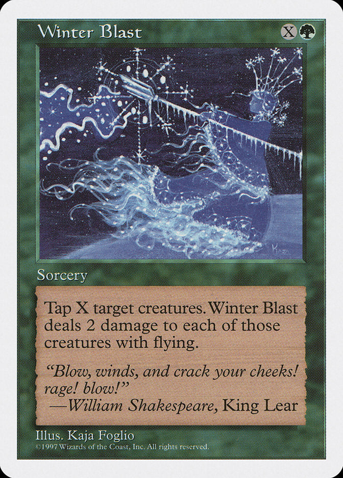 Winter Blast [Fifth Edition] | Chromatic Games