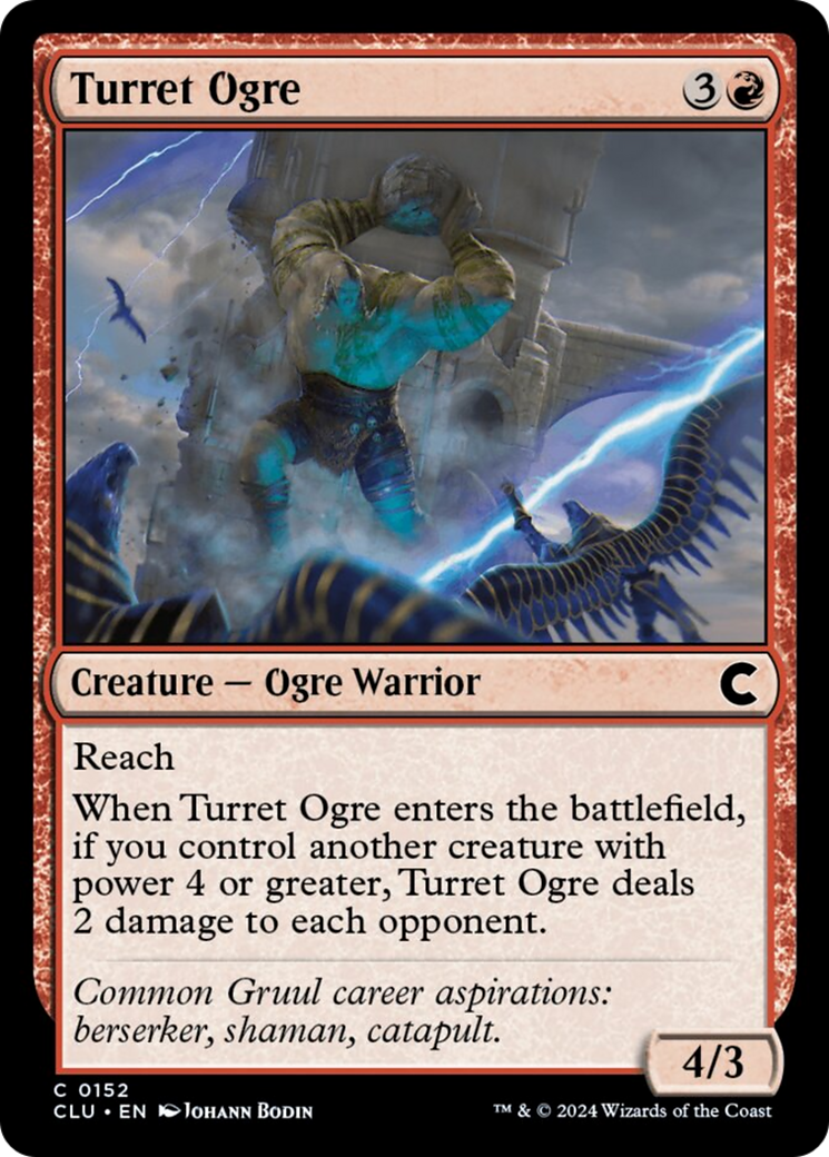 Turret Ogre [Ravnica: Clue Edition] | Chromatic Games