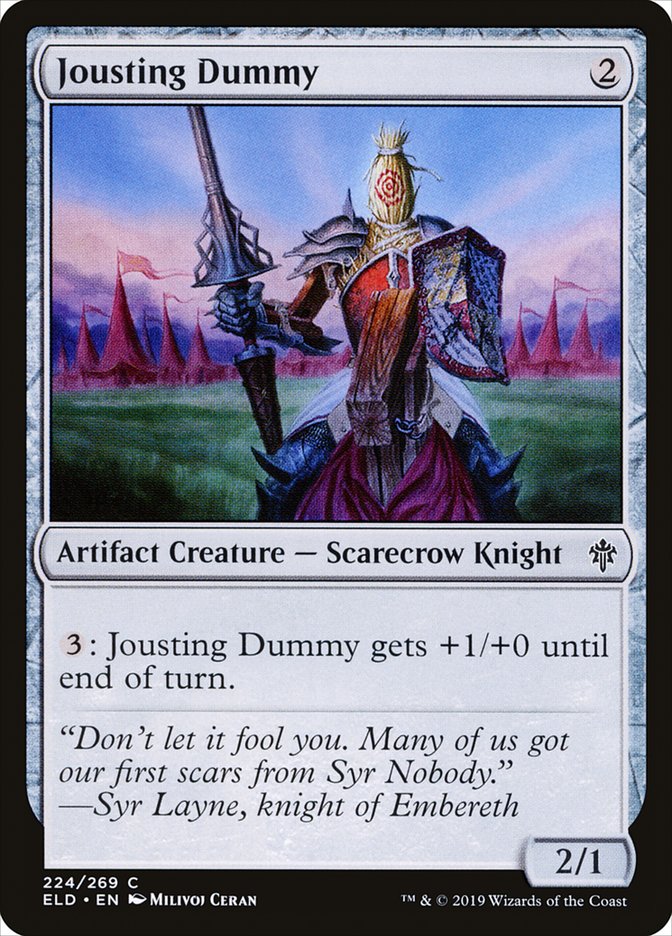 Jousting Dummy [Throne of Eldraine] | Chromatic Games