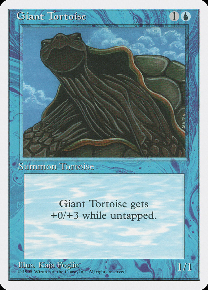 Giant Tortoise [Fourth Edition] | Chromatic Games